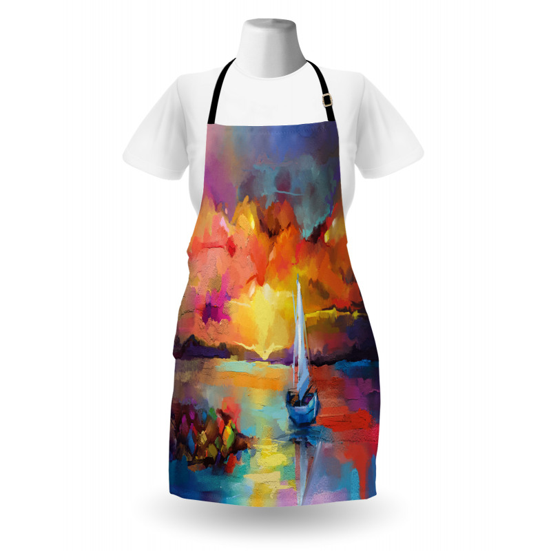 Impressionist Seascape Apron