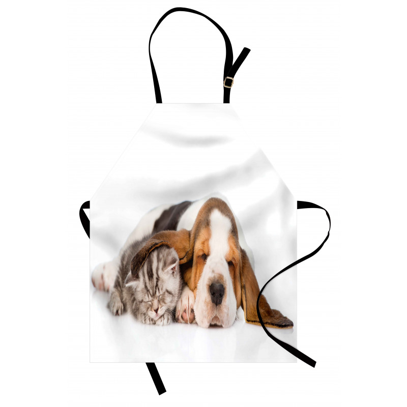 Puppy Kitten Sleeping Apron