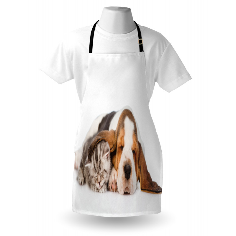 Puppy Kitten Sleeping Apron