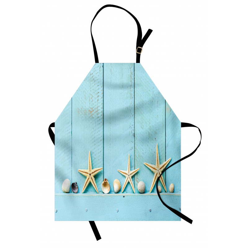 Nautical Stars Shell Apron