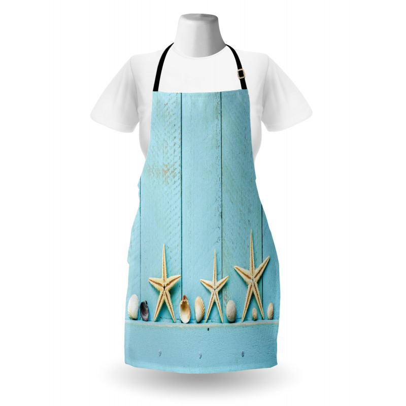 Nautical Stars Shell Apron