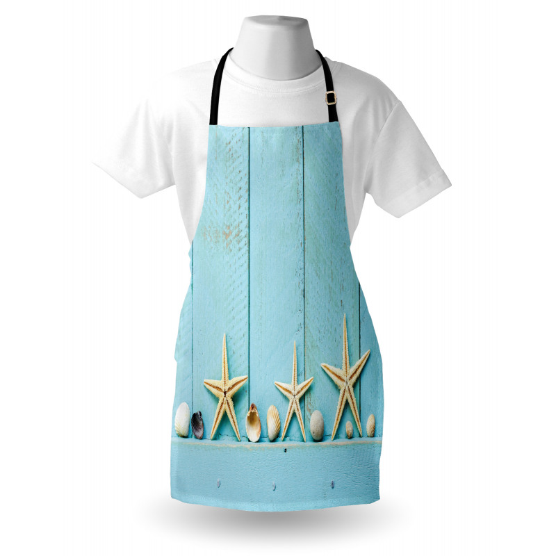 Nautical Stars Shell Apron