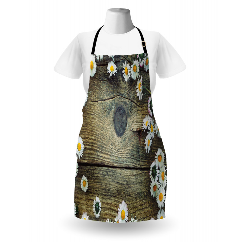 Fresh Spring Daisies Apron