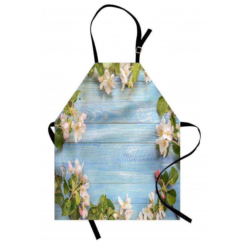 Fresh Flower Pattern Apron