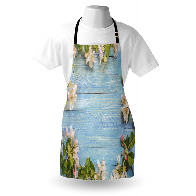 Fresh Flower Pattern Apron