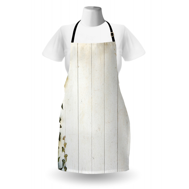 Pastel Retro Foliage Apron