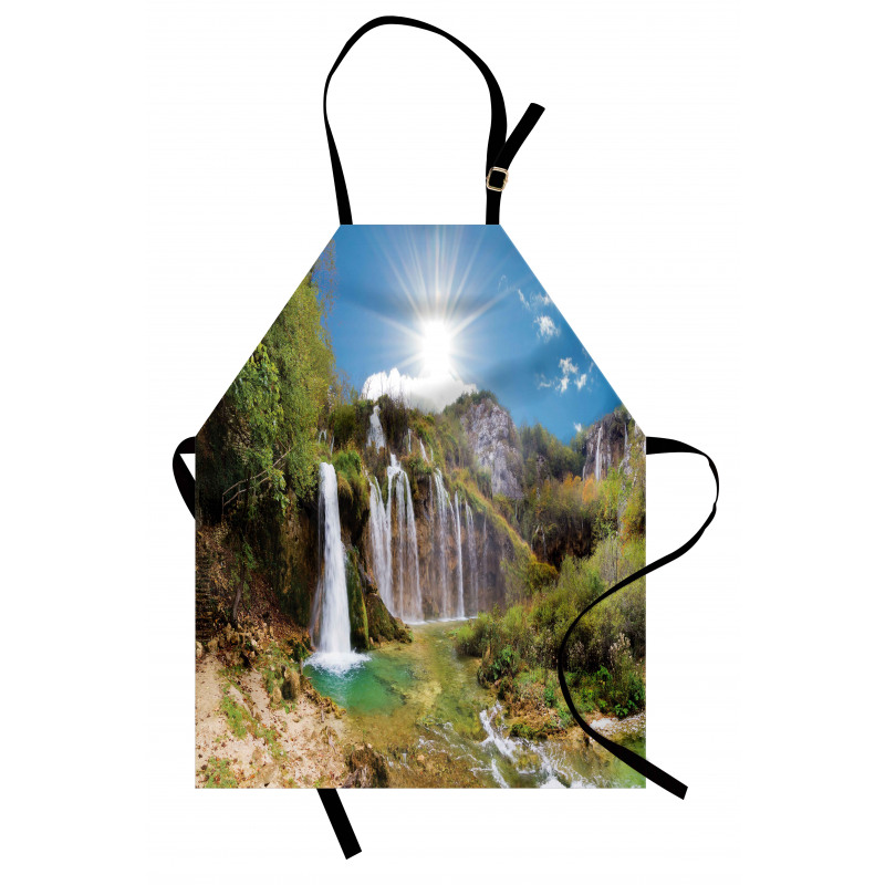 Magnificent Waterfalls Day Apron