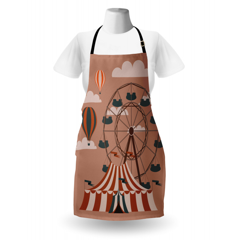 Ferris Wheel Hot Air Apron