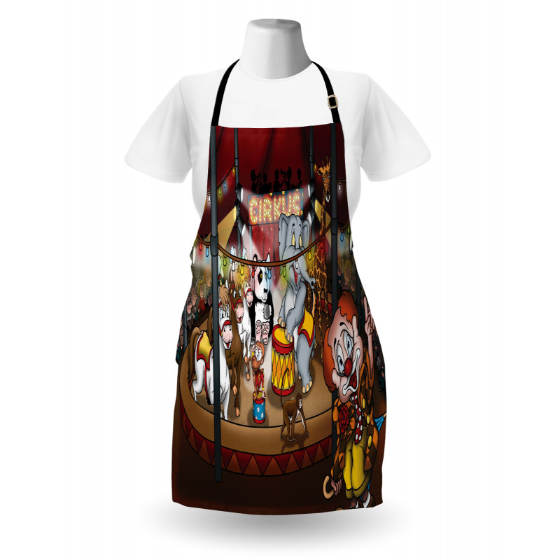 Circus Show Horses Apron