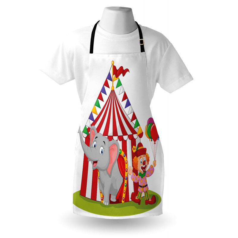 Circus Elephant Tent Apron