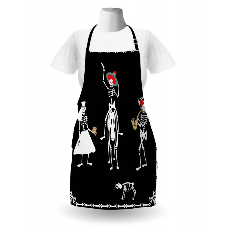 Spooky Wedding Art Apron