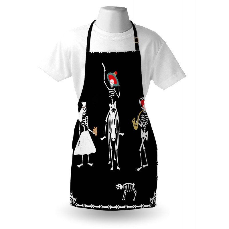 Spooky Wedding Art Apron