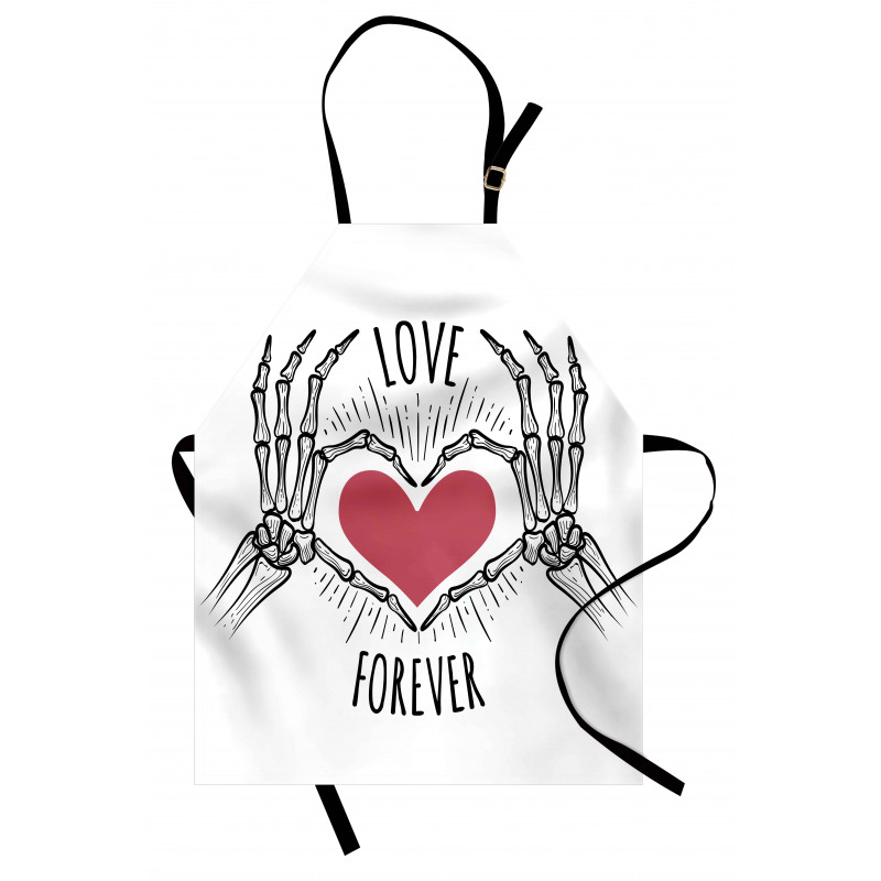 Scary Hands Love Forever Apron