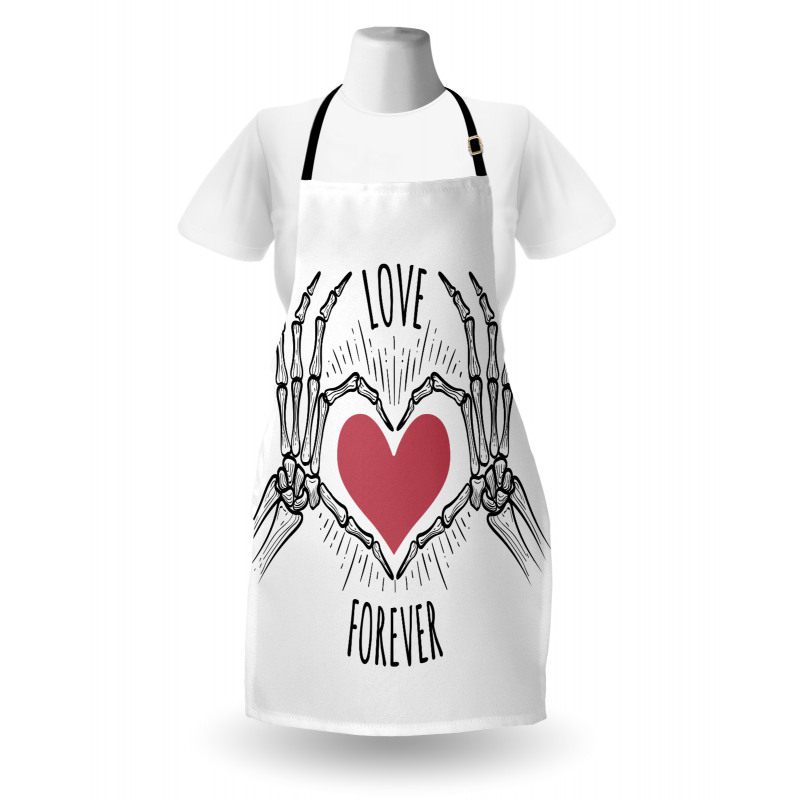 Scary Hands Love Forever Apron