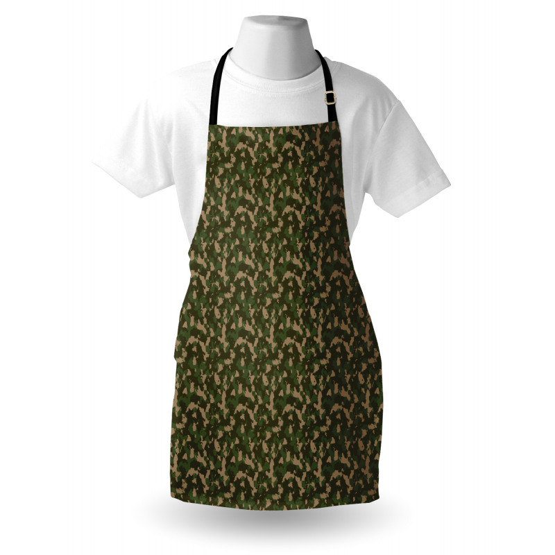 Jungle Marsh Camo Art Apron