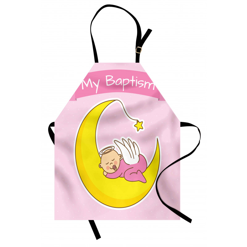 Moon Baby Girl Sleeping Apron