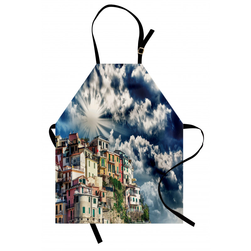 Mediterranean Coast Houses Apron