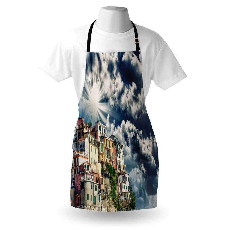 Mediterranean Coast Houses Apron