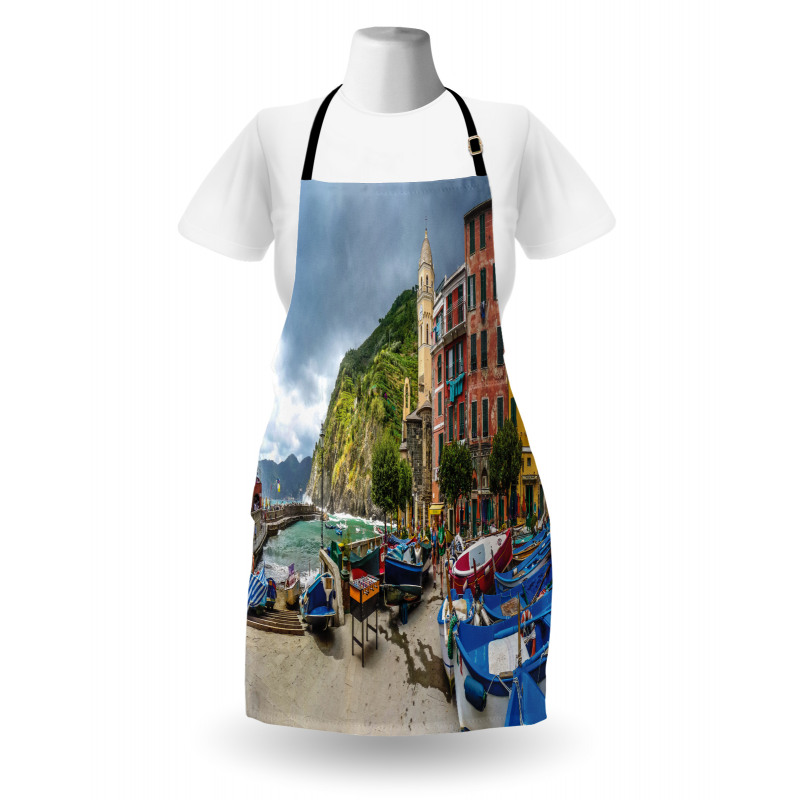 Italian Village House Boat Apron