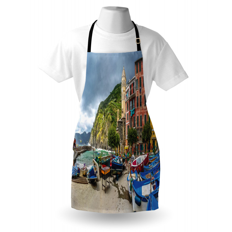 Italian Village House Boat Apron