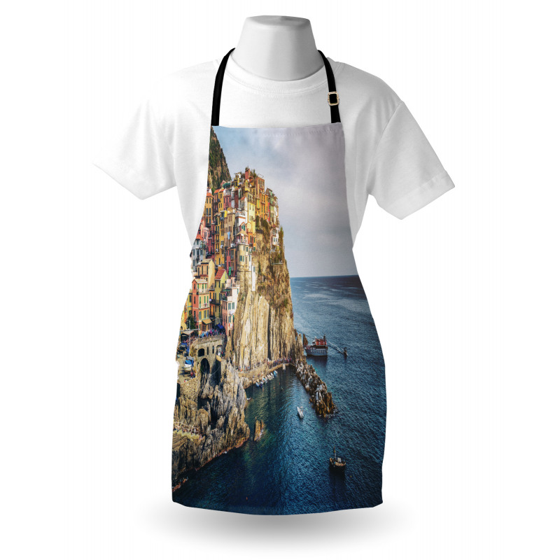 Manarola Village Panorama Apron