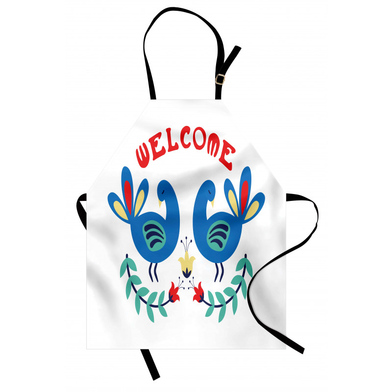 Ornamental Welcome Apron