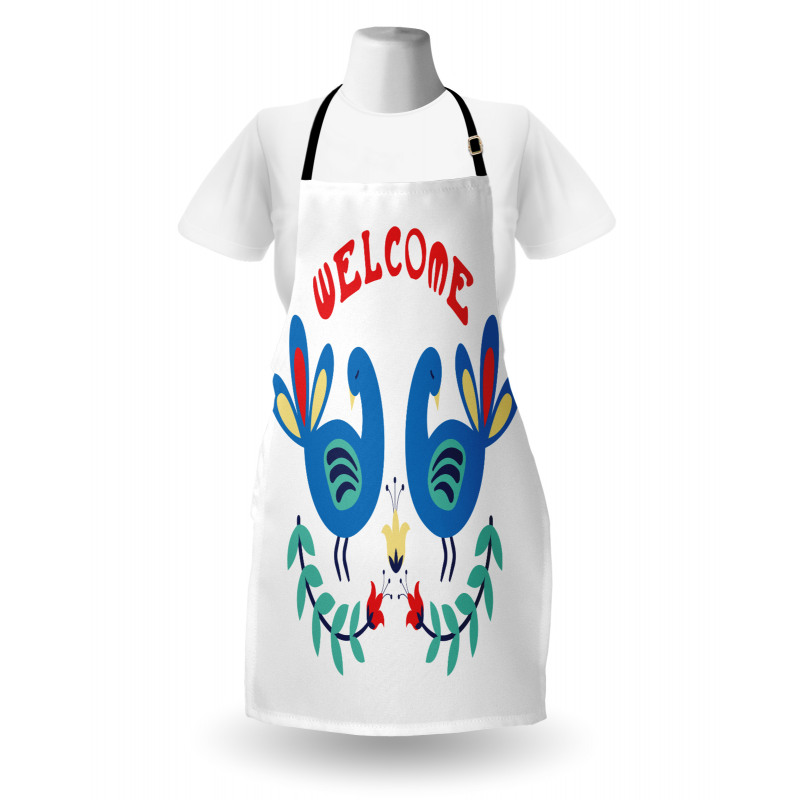 Ornamental Welcome Apron