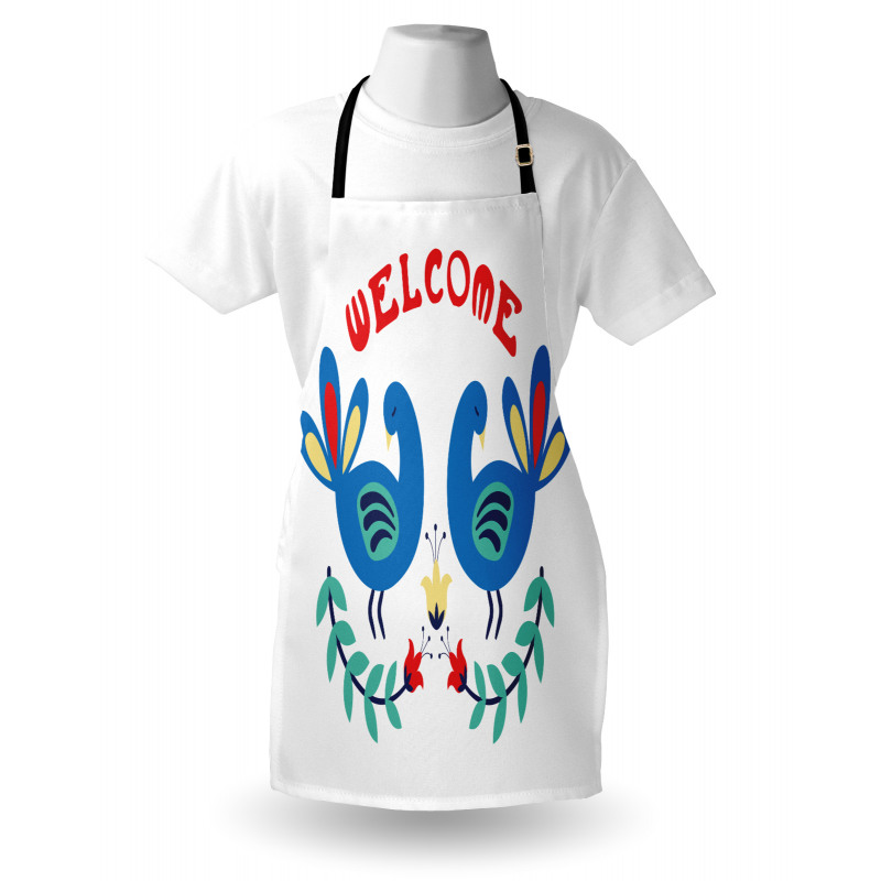 Ornamental Welcome Apron