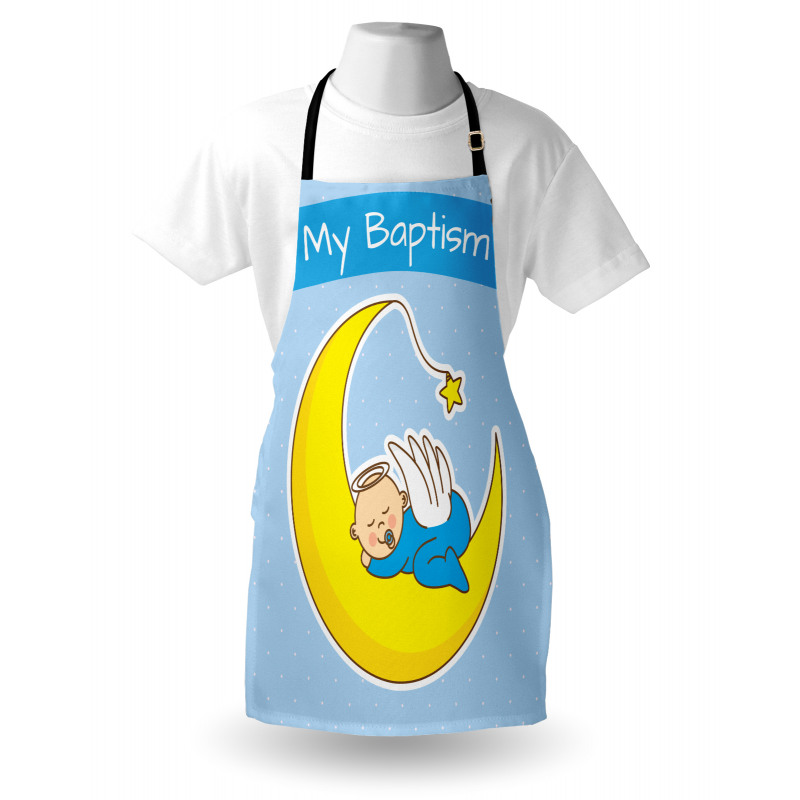 Baby Sleeps on the Moon Apron