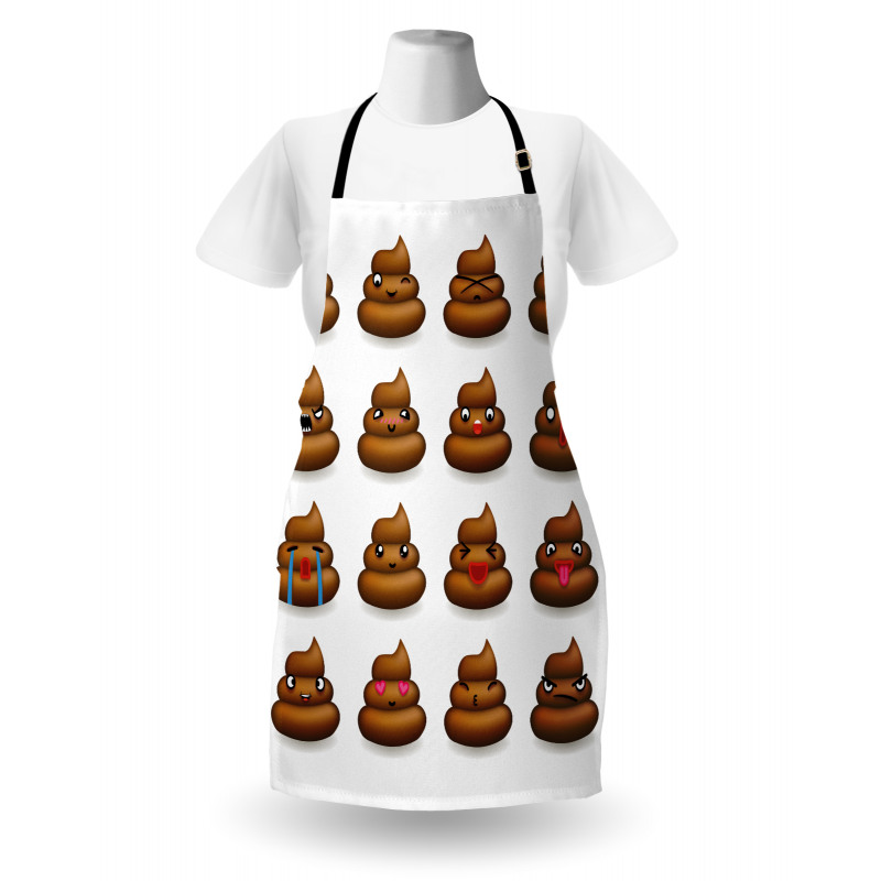 Facial Expressions Apron