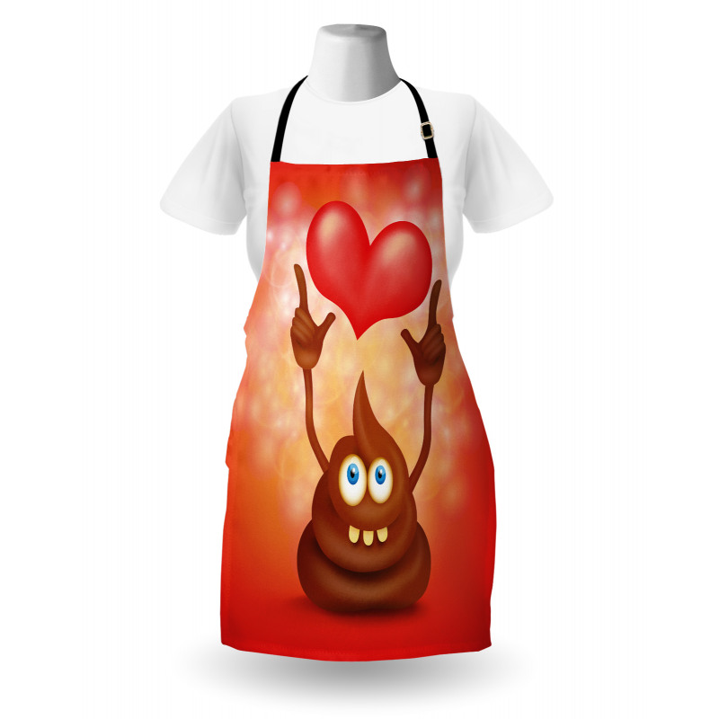 Whimsical Turd Love Apron