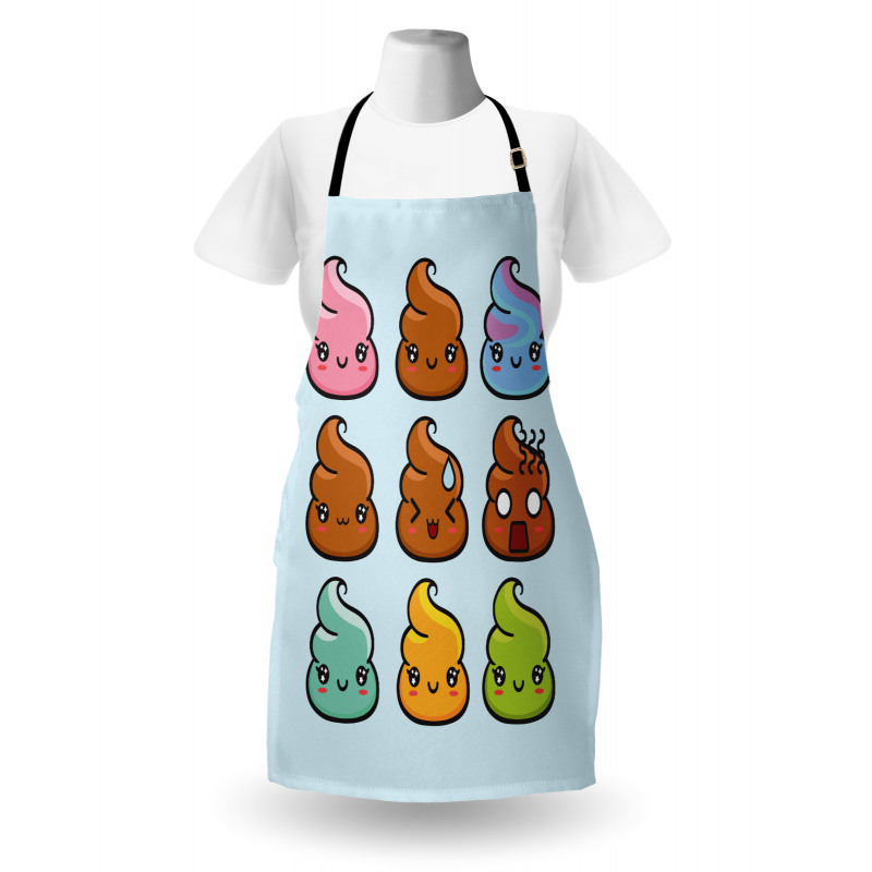 Kawaii Cartoon Apron