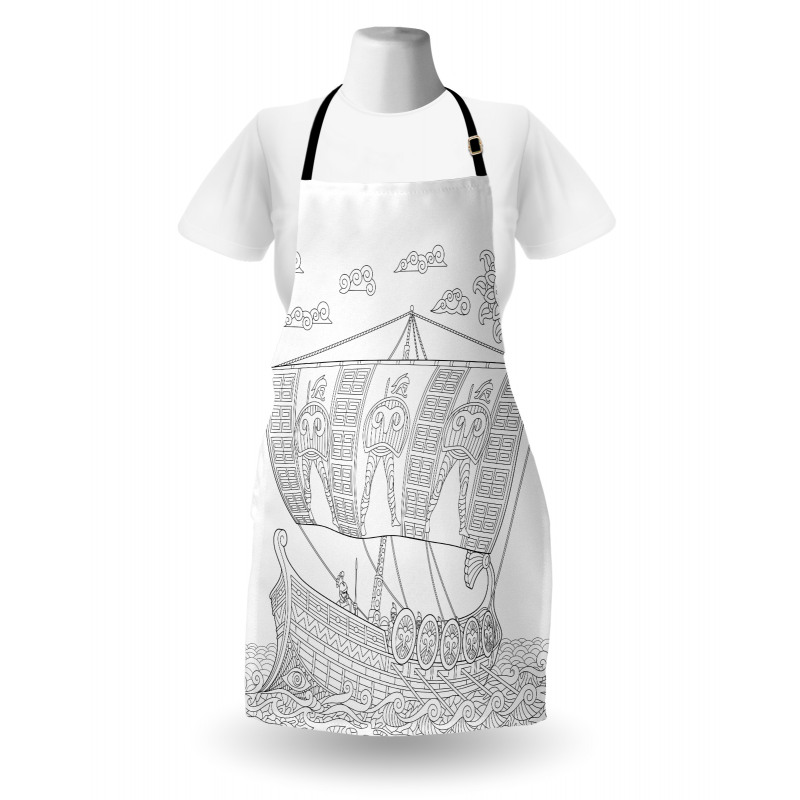 Uncolored Galley Apron