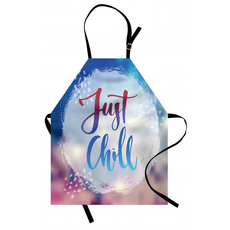 Words Placed in a Blob Apron