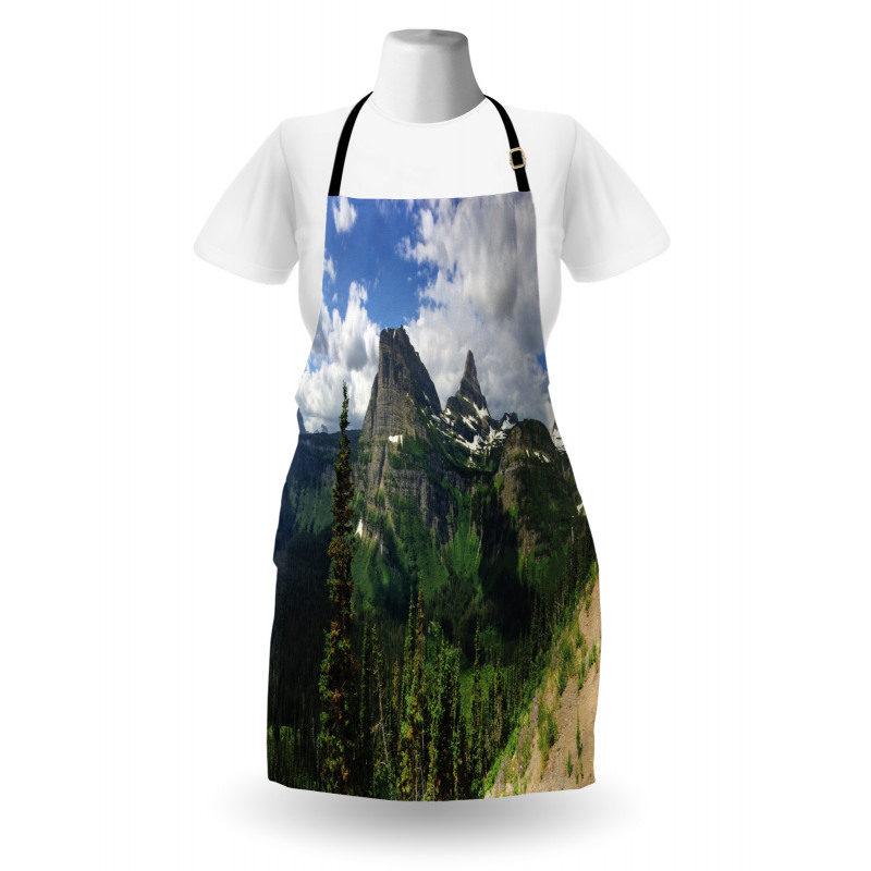 Panoramic Spring Landscape Apron