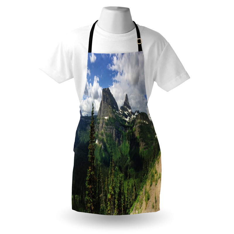 Panoramic Spring Landscape Apron