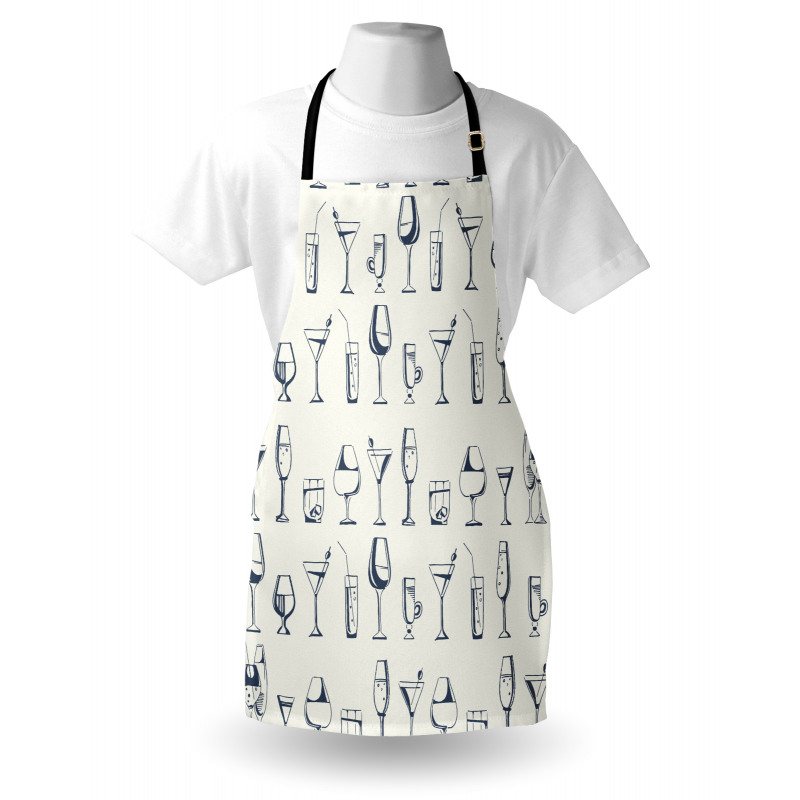 Alcohol Beverages Cocktails Apron