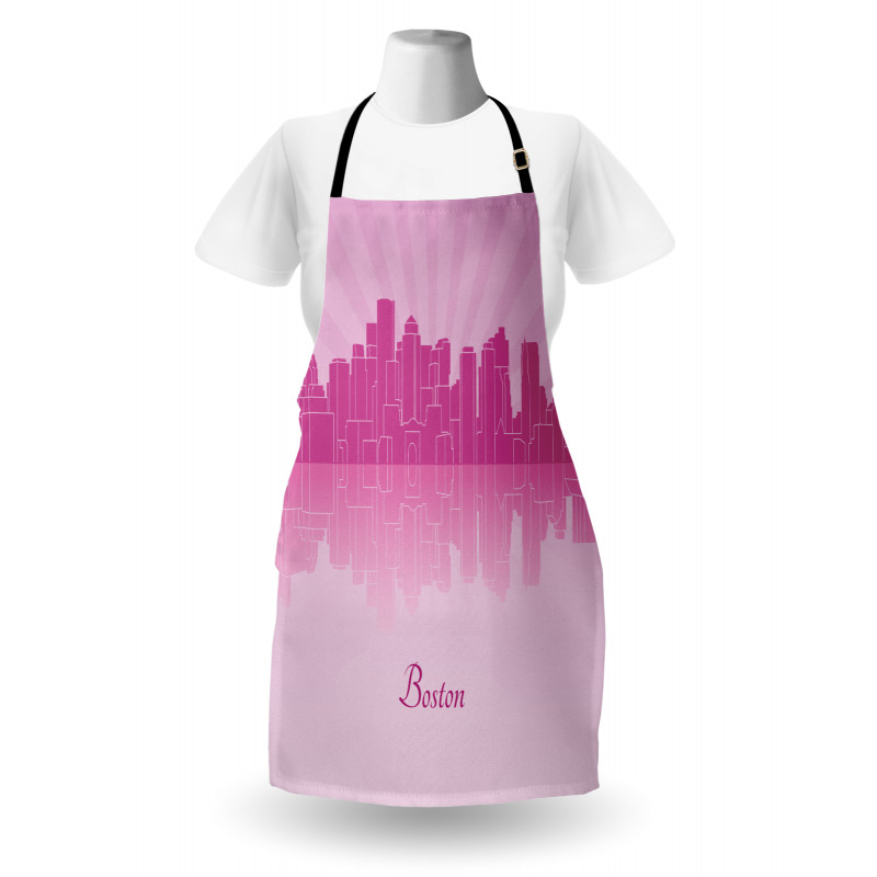 Pastel Silhouette Apron