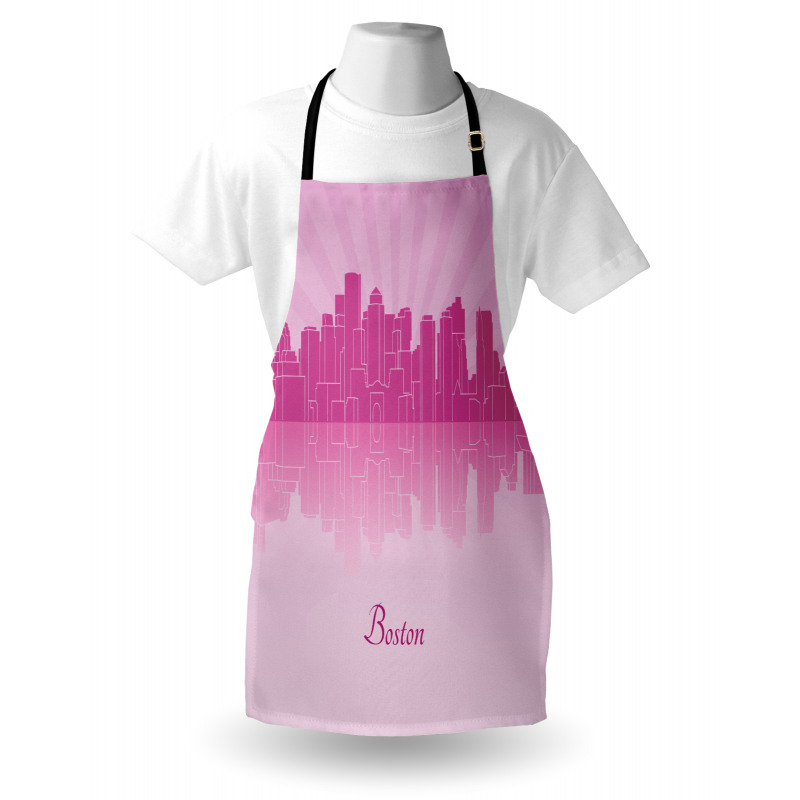 Pastel Silhouette Apron