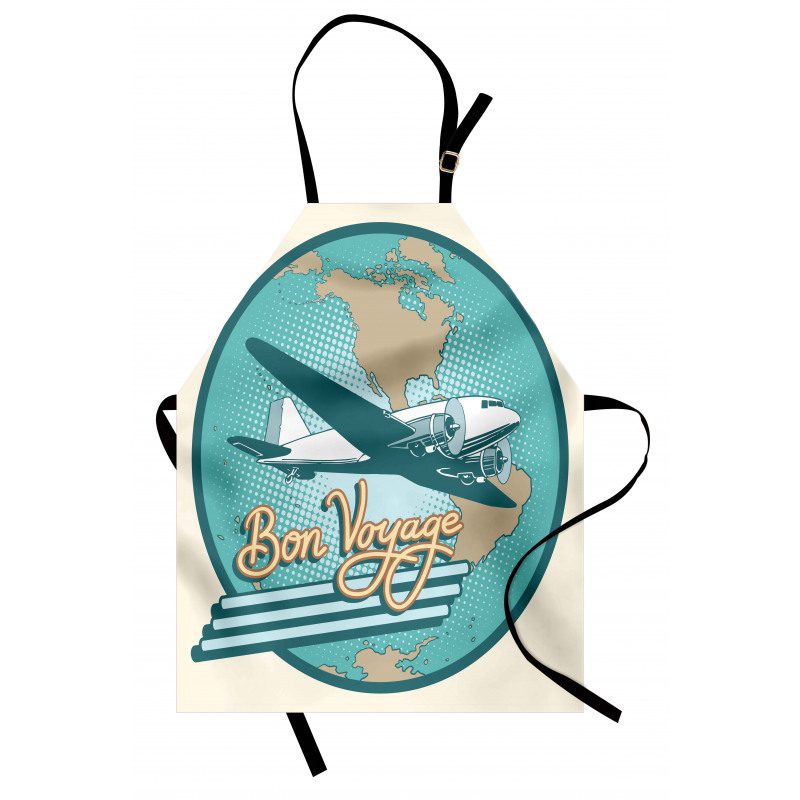 Bon Voyage and Retro Plane Apron