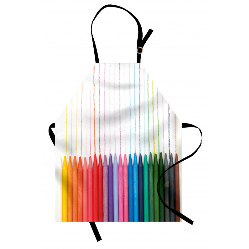 Color Scale of Paint Craft Apron