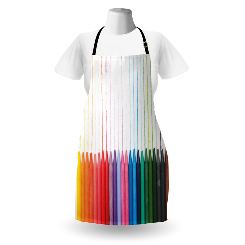 Color Scale of Paint Craft Apron