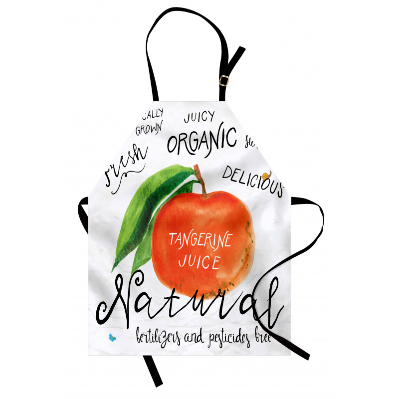 Watercolor Citrus Fruit Apron