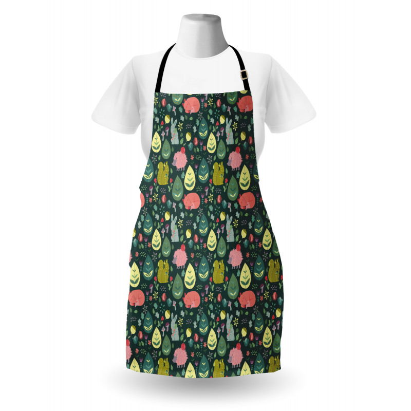 Bunny Fox Squirrel Apron