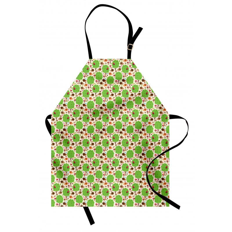 Hedgehogs and Trees Apron