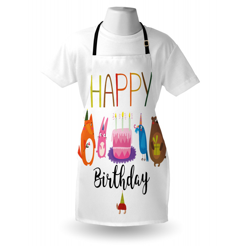 Cake Animal Friends Apron