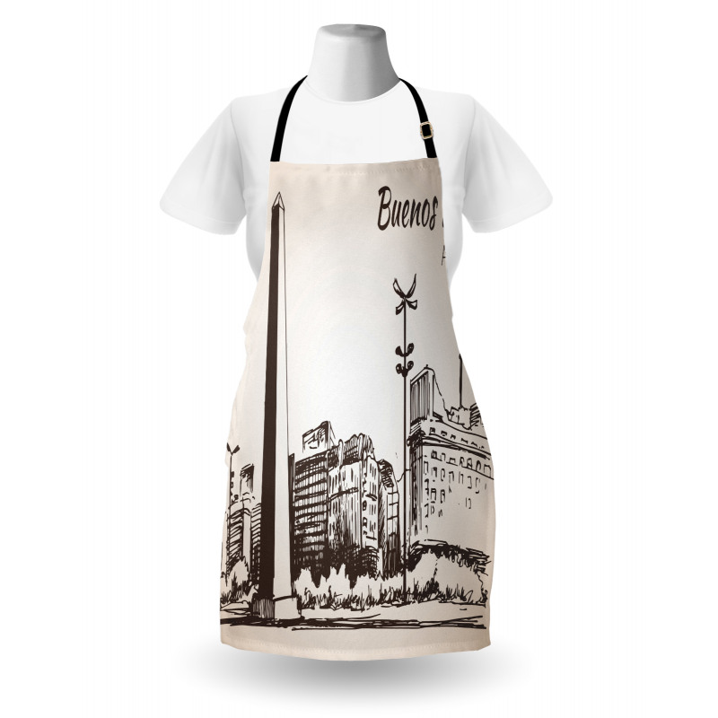 Buenos Aires City Monument Apron