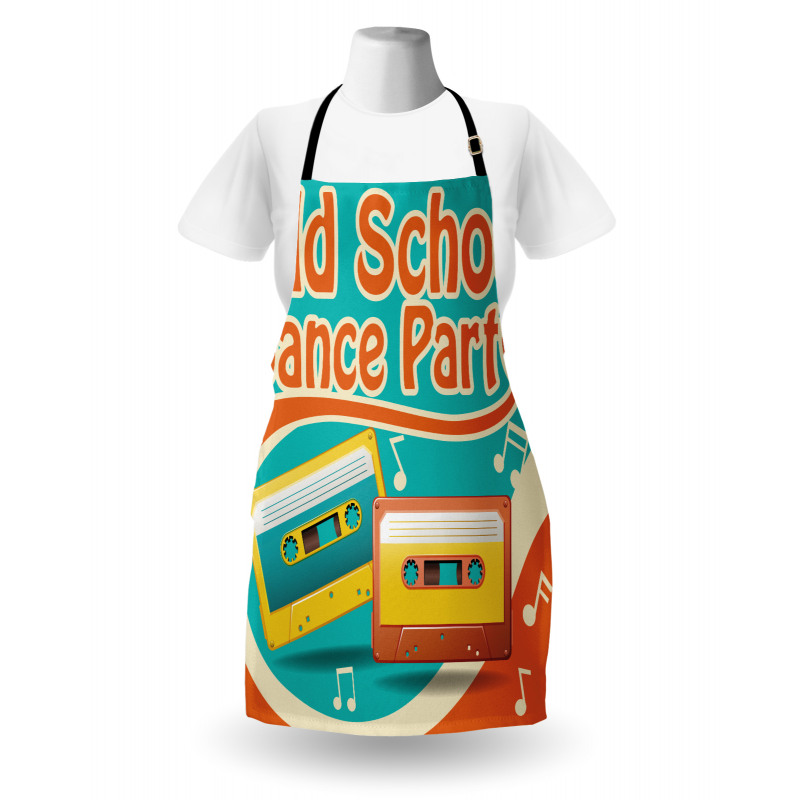 Nostalgic Dance Party Apron