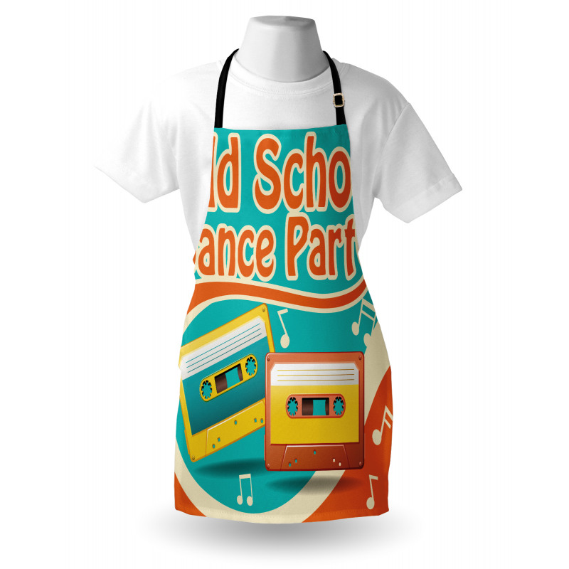 Nostalgic Dance Party Apron