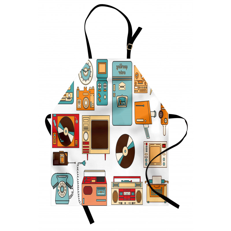 Vintage Electronics Art Apron